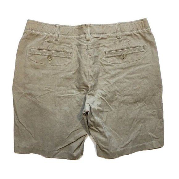 Under Armour Performance Golf Chino Shorts Mens 40 Loose‎ Stretch Waist Khaki - Picture 2 of 12